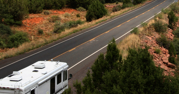 RV camping take to the open road